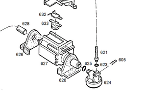 Jura CP3A Invensys Pump 120V, 55W, 60 Hz